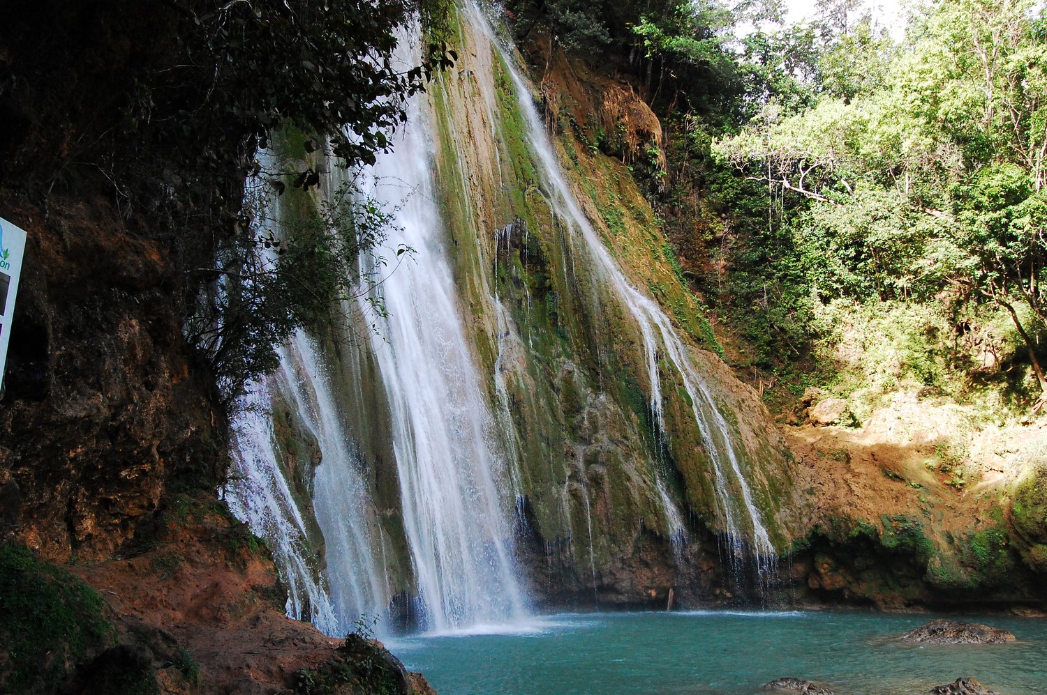 El Limón waterfall, Samaná