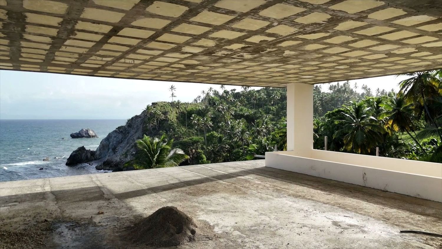 Terrace opening east